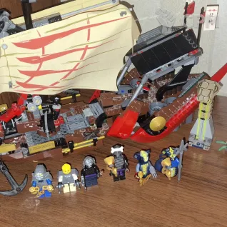 Описание картинки Lego Ninjago 9446 Destiny’s Bounty от EchoChannel по цене 14 000руб | Свободный Рынок Миниатюр - СРМ