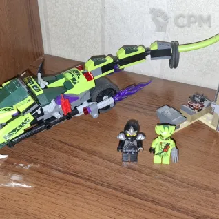 Описание картинки Lego Ninjago 9447 Lasha's Bite Cycle от EchoChannel по цене 4 000руб | Свободный Рынок Миниатюр - СРМ