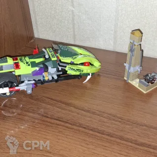 Описание картинки Lego Ninjago 9447 Lasha's Bite Cycle от EchoChannel по цене 4 000руб | Свободный Рынок Миниатюр - СРМ