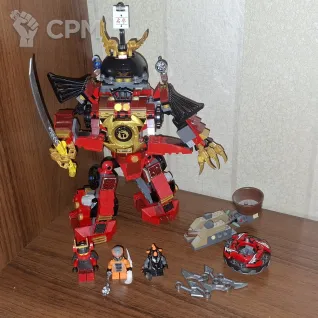 Описание картинки Lego Ninjago 9448 Samurai Mech от EchoChannel по цене 10 000руб | Свободный Рынок Миниатюр - СРМ