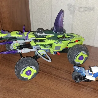 Описание картинки Lego Ninjago 9445 Fangpyre Truck Ambush от EchoChannel по цене 12 500руб | Свободный Рынок Миниатюр - СРМ