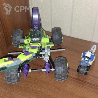 Описание картинки Lego Ninjago 9445 Fangpyre Truck Ambush от EchoChannel по цене 12 500руб | Свободный Рынок Миниатюр - СРМ
