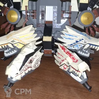 Описание картинки Lego Ninjago 9450 Epic Dragon Battle от EchoChannel по цене 35 000руб | Свободный Рынок Миниатюр - СРМ