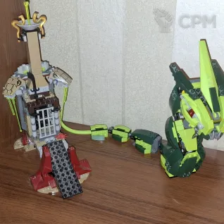 Описание картинки Lego Ninjago 9450 Epic Dragon Battle от EchoChannel по цене 35 000руб | Свободный Рынок Миниатюр - СРМ