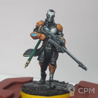 Описание картинки Pheasant rank Imperial agent (Multi sniper rifle) от Oberon по цене 2 500руб | Свободный Рынок Миниатюр - СРМ