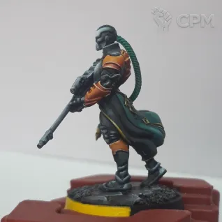 Описание картинки Pheasant rank Imperial agent (Multi sniper rifle) от Oberon по цене 2 500руб | Свободный Рынок Миниатюр - СРМ