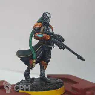 Описание картинки Pheasant rank Imperial agent (Multi sniper rifle) от Oberon по цене 2 500руб | Свободный Рынок Миниатюр - СРМ