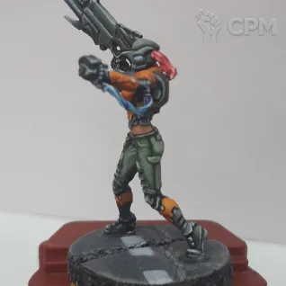 Описание картинки Celestial guard (Kuang shi monitor) от Oberon по цене 2 000руб | Свободный Рынок Миниатюр - СРМ