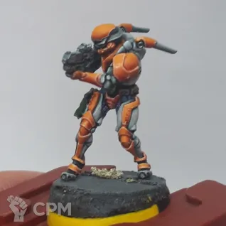 Описание картинки Wu ming (Combi rifle + E/mitter) от Oberon по цене 2 000руб | Свободный Рынок Миниатюр - СРМ