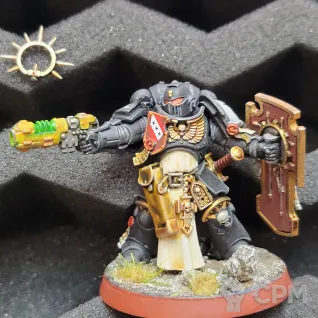 Описание картинки Lieutenant with Storm Shield, ориг от Утка по цене 2 200руб | Свободный Рынок Миниатюр - СРМ