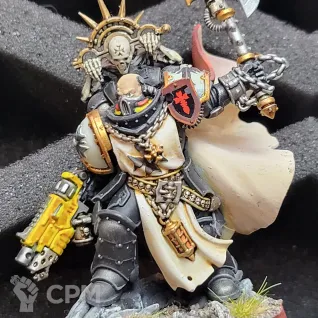 Описание картинки Black Templars Marshal, ориг от Утка по цене 2 200руб | Свободный Рынок Миниатюр - СРМ