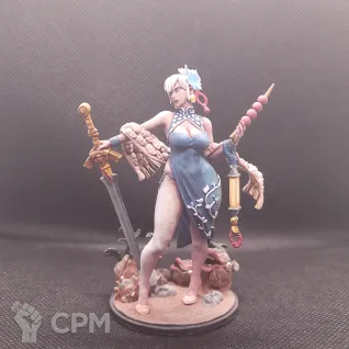 Описание картинки Lunar Twilight Knight от Nekonomicon по цене 3 000руб | Свободный Рынок Миниатюр - СРМ