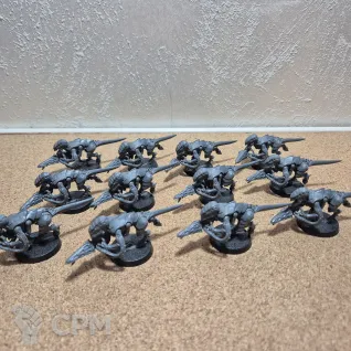 Описание картинки Termagant Brood - old x12 от Andrew_F по цене 1 500руб | Свободный Рынок Миниатюр - СРМ