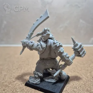 Описание картинки Ogor Mawtribes Tyrant - old от Andrew_F по цене 4 900руб | Свободный Рынок Миниатюр - СРМ