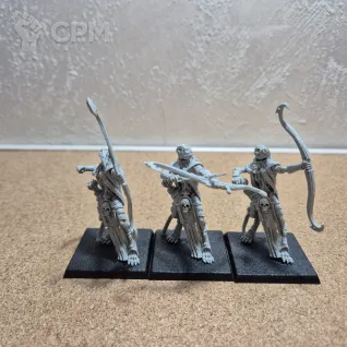 Описание картинки Ushabti with Greatbows х3 от Andrew_F по цене 6 900руб | Свободный Рынок Миниатюр - СРМ