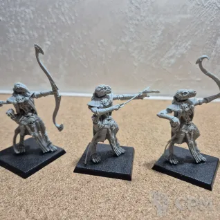 Описание картинки Ushabti with Greatbows х3 от Andrew_F по цене 6 900руб | Свободный Рынок Миниатюр - СРМ