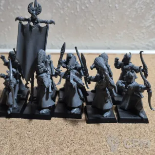 Описание картинки Elven archers x20 от Andrew_F по цене 4 500руб | Свободный Рынок Миниатюр - СРМ