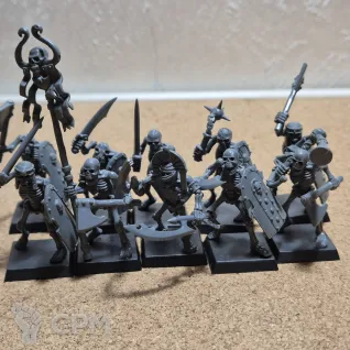 Описание картинки Tomb Kings Of Khemri Skeleton Warriors х20 от Andrew_F по цене 3 800руб | Свободный Рынок Миниатюр - СРМ