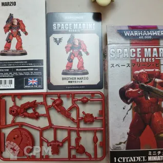 Описание картинки Space Marine Heroes 2022 Brother Marzio, ориг на литнике от Утка по цене 1 200руб | Свободный Рынок Миниатюр - СРМ