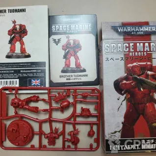 Описание картинки Space Marine Heroes 2022 Brother Tuomanni, ориг на литнике от Утка по цене 1 400руб | Свободный Рынок Миниатюр - СРМ