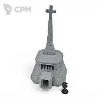 Описание картинки Окопный Бункер - Trench Crusade Террейн от Terrain Print по цене 700руб | Свободный Рынок Миниатюр - СРМ