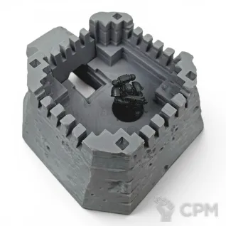 Описание картинки Окопный Бункер - Trench Crusade Террейн от Terrain Print по цене 700руб | Свободный Рынок Миниатюр - СРМ