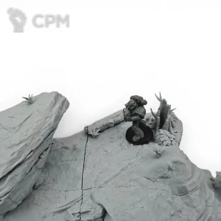 Описание картинки Скалистый Холм А - Фэнтези Террейн от Terrain Print по цене 2 700руб | Свободный Рынок Миниатюр - СРМ