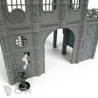 Описание картинки Завод Фабрикатора - Sector Mechanicus Террейн от Terrain Print по цене 4 800руб | Свободный Рынок Миниатюр - СРМ