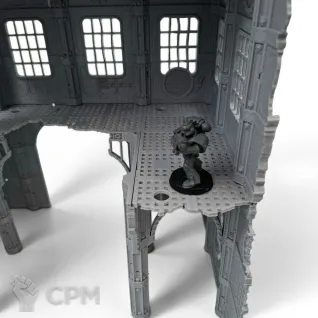 Описание картинки Завод Фабрикатора - Sector Mechanicus Террейн от Terrain Print по цене 4 800руб | Свободный Рынок Миниатюр - СРМ