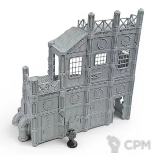 Описание картинки Завод Фабрикатора - Sector Mechanicus Террейн от Terrain Print по цене 4 800руб | Свободный Рынок Миниатюр - СРМ