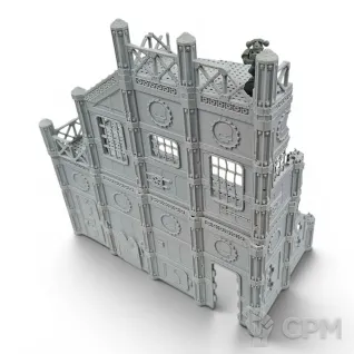 Описание картинки Завод Фабрикатора - Sector Mechanicus Террейн от Terrain Print по цене 4 800руб | Свободный Рынок Миниатюр - СРМ