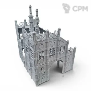 Описание картинки Завод Фабрикатора - Sector Mechanicus Террейн от Terrain Print по цене 4 800руб | Свободный Рынок Миниатюр - СРМ