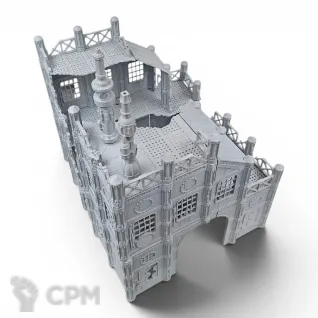 Описание картинки Завод Фабрикатора - Sector Mechanicus Террейн от Terrain Print по цене 4 800руб | Свободный Рынок Миниатюр - СРМ