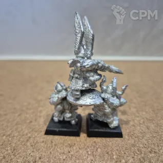 Описание картинки Dwarf Lords with Shieldbearers - оригинал GW - old от Andrew_F по цене 5 400руб | Свободный Рынок Миниатюр - СРМ