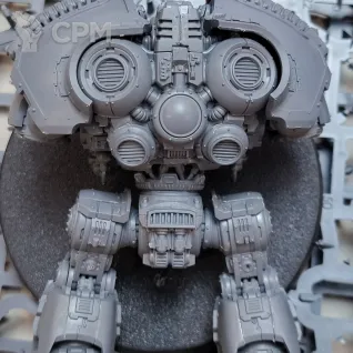 Описание картинки Saturnine Siege Dreadnought – Chiron Configuration, Saturnine, ориг от Утка по цене 4 400руб | Свободный Рынок Миниатюр - СРМ