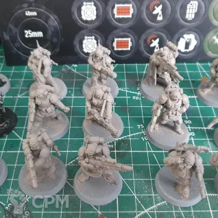 Описание картинки Kasrkin kill team от Solbadguy по цене 8 000руб | Свободный Рынок Миниатюр - СРМ