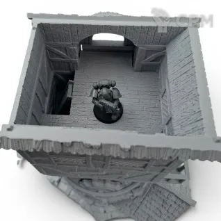 Описание картинки Большая Мельница - Фэнтези Террейн, City of Tarok от Terrain Print по цене 2 900руб | Свободный Рынок Миниатюр - СРМ