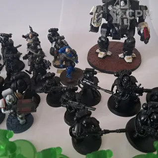 Описание картинки Армия Спейс Маринов / Space Marine army Распил от Вячеслав Василенко по цене 6 500руб | Свободный Рынок Миниатюр - СРМ