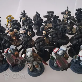 Описание картинки Армия Спейс Маринов / Space Marine army от Вячеслав Василенко по цене 8 000руб | Свободный Рынок Миниатюр - СРМ