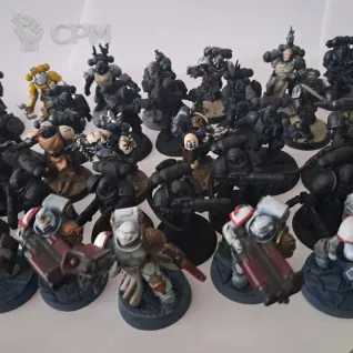 Описание картинки Армия Спейс Маринов / Space Marine army Распил от Вячеслав Василенко по цене 6 500руб | Свободный Рынок Миниатюр - СРМ