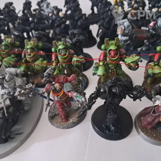 Описание картинки Армия Спейс Маринов / Space Marine army Распил от Вячеслав Василенко по цене 6 500руб | Свободный Рынок Миниатюр - СРМ