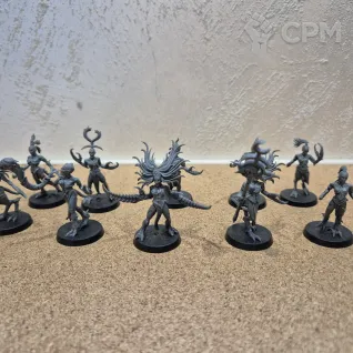 Описание картинки Daemonettes of Slaanesh x10 от Andrew_F по цене 2 800руб | Свободный Рынок Миниатюр - СРМ