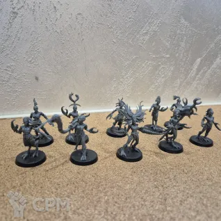 Описание картинки Daemonettes of Slaanesh x10 от Andrew_F по цене 2 800руб | Свободный Рынок Миниатюр - СРМ