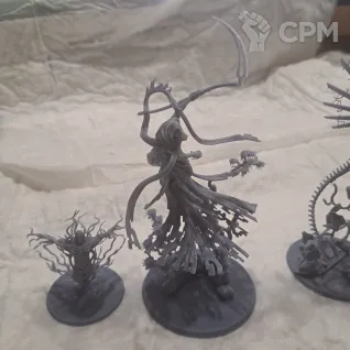 Описание картинки Все 4 C’tan:  Shard of the Nightbring, Shard of the Void Dragon, Shard of the Deceiver.... от 3d печать на заказ по цене 2 000руб | Свободный Рынок Миниатюр - СРМ