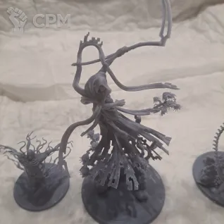 Описание картинки Все 4 C’tan:  Shard of the Nightbring, Shard of the Void Dragon, Shard of the Deceiver.... от 3d печать на заказ по цене 2 000руб | Свободный Рынок Миниатюр - СРМ