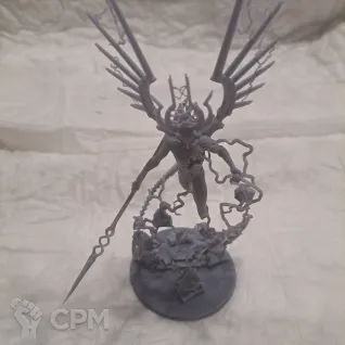 Описание картинки C’tan Shard of the Void Dragon (с базой) от 3d печать на заказ по цене 800руб | Свободный Рынок Миниатюр - СРМ
