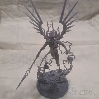 Описание картинки C’tan Shard of the Void Dragon (с базой) от 3d печать на заказ по цене 800руб | Свободный Рынок Миниатюр - СРМ