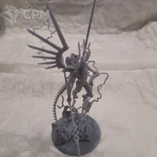 Описание картинки C’tan Shard of the Void Dragon (с базой) от 3d печать на заказ по цене 800руб | Свободный Рынок Миниатюр - СРМ