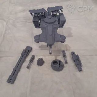 Описание картинки Hammerhead Gunship \ Devilfish \ Sky Ray Gunship от 3d печать на заказ по цене 1 400руб | Свободный Рынок Миниатюр - СРМ