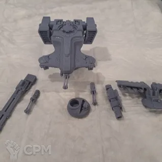 Описание картинки Hammerhead Gunship \ Devilfish \ Sky Ray Gunship от 3d печать на заказ по цене 1 400руб | Свободный Рынок Миниатюр - СРМ